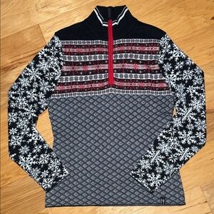 NEVE Merino Wool Sweater Half Zip